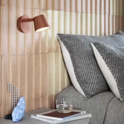 Muuto Lámpara de pared Tip, Copper brown Marrón Outlet