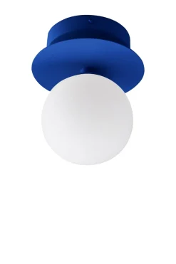 Globen Lighting Lámpara de pared/plafón Art Deco IP44, -blanco Azul