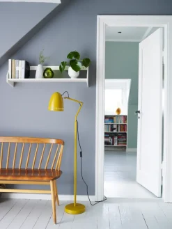 Superliving Lámpara de pie Dynamo, Mustard Amarillo