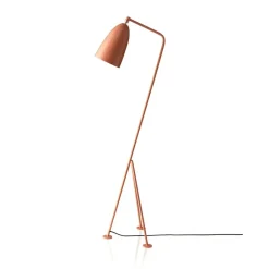 GUBI Lámpara de pie Gräshoppa, vintage Rojo Outlet