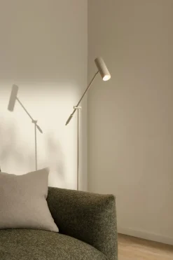 Globen Lighting Lámpara de pie Hubble, Read Beige Online
