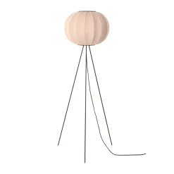 Made By Hand Lámparas De Pie<Lámpara de pie Knit-Wit 45 Round High, Sand stone Beige