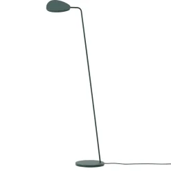 Muuto Lámparas De Lectura|Lámparas De Pie<Lámpara de pie Leaf, Dark green Verde
