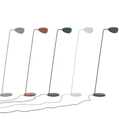 Muuto Lámparas De Lectura|Lámparas De Pie<Lámpara de pie Leaf, Dark green Verde