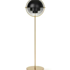 GUBI Lámpara de pie Multi-Lite, latón- Negro Clearance