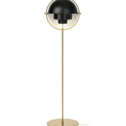 GUBI Lámpara de pie Multi-Lite, latón- Negro Clearance