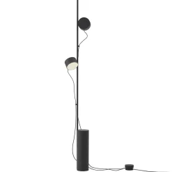Muuto Lámpara de pie Post, Negro Best