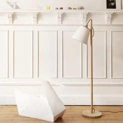 Muuto Lámpara de pie Pull, Blanco Hot