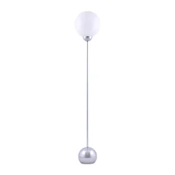 Globen Lighting Lámpara de suelo Ripley, Cromo Plateado Clearance