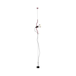 Flos Lámpara de suelo y techo Parentesi, Rojo Discount