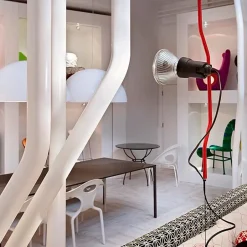 Flos Lámparas De Ventana|Lámparas De Techo Colgantes<Lámpara de suelo y techo Parentesi, Negro
