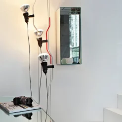 Flos Lámparas De Ventana|Lámparas De Techo Colgantes<Lámpara de suelo y techo Parentesi, Negro