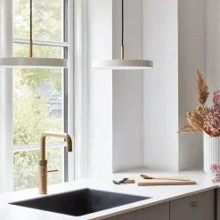 Umage Lámpara de techo Asteria Mini, Pearl white Beige Outlet