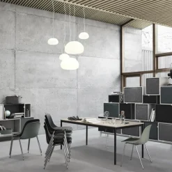 Muuto Lámparas De Techo Colgantes<Lámpara de techo Fluid, grande Blanco