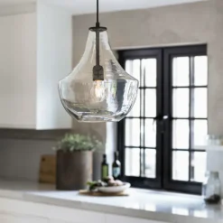 PR Home Lámparas De Techo Colgantes<Lámpara de techo Hamilton 30 cm, -negro Transparente