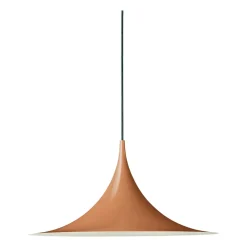 GUBI Lámpara de techo Semi Ø 47cm, Roasted pumpkin glossy Naranja Best
