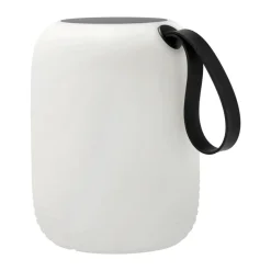 Villa Collection Lámparas Solares|Lámparas Solares<Lámpara solar Hav lounge Ø21 cm, Blanco-negro BlancoNegro