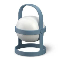 Rosendahl Lámpara solar Soft Spot sky blue, 18,5 cm Azul
