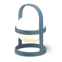 Rosendahl Lámpara solar Soft Spot sky blue, 18,5 cm Azul