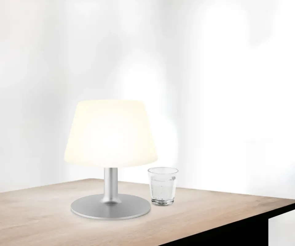 Eva Solo Lámparas Solares|Lámparas Solares<Lámpara solar SunLight Lounge, 24,5 cm Blanco