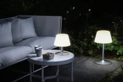 Eva Solo Lámparas Solares|Lámparas Solares<Lámpara solar SunLight Lounge, 24,5 cm Blanco
