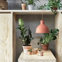 Muuto Lámpara Unfold, terracotta Naranja Outlet
