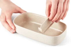 Lékué Recipientes Para Alimentos<Lunchbox To Go organic 500 ml, Beige