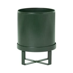Ferm Living Maceta Bau small Ø18 cm, oscuro Verde Hot