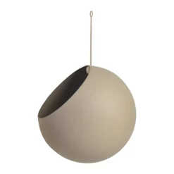 AYTM Maceta colgante GLOBE Ø21 cm h32 cm, Taupe GrisBeige Discount