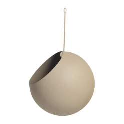 AYTM Macetas De Exterior|Detalles De Jardín Y Accesorios De Exterior<Maceta colgante GLOBE Ø17 cm h28 cm, Taupe GrisBeige