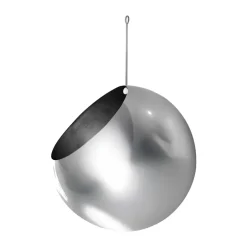 AYTM Macetas De Exterior|Detalles De Jardín Y Accesorios De Exterior<Maceta colgante GLOBE Ø17 cm h28 cm, Plata Plateado