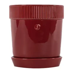 Sagaform Maceta Elise S Ø14 cm, Burdeos Rojo Clearance