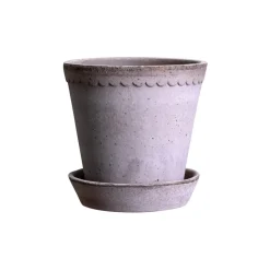 Bergs Potter Macetas De Exterior<Maceta Helena Ø10 cm, Gris