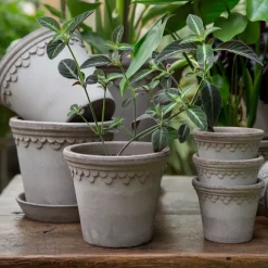 Bergs Potter Macetas De Exterior<Maceta Københavner Ø14 cm, Gris