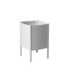 SMD Design Maceta Konvex Pot, , pequeña Ø23 cm Blanco Hot
