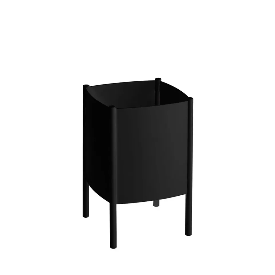 SMD Design Maceta Konvex Pot, , pequeña Ø23 cm Negro Sale