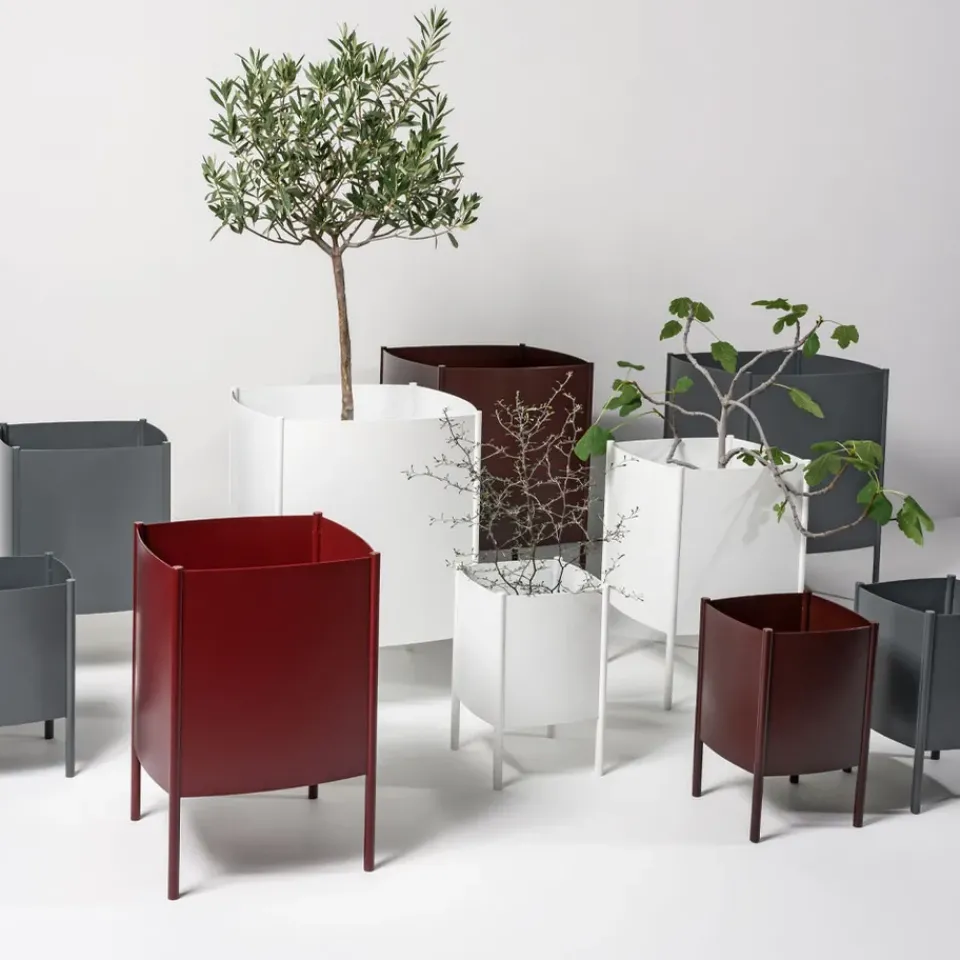 SMD Design Maceta Konvex Pot, , pequeña Ø23 cm Negro Sale