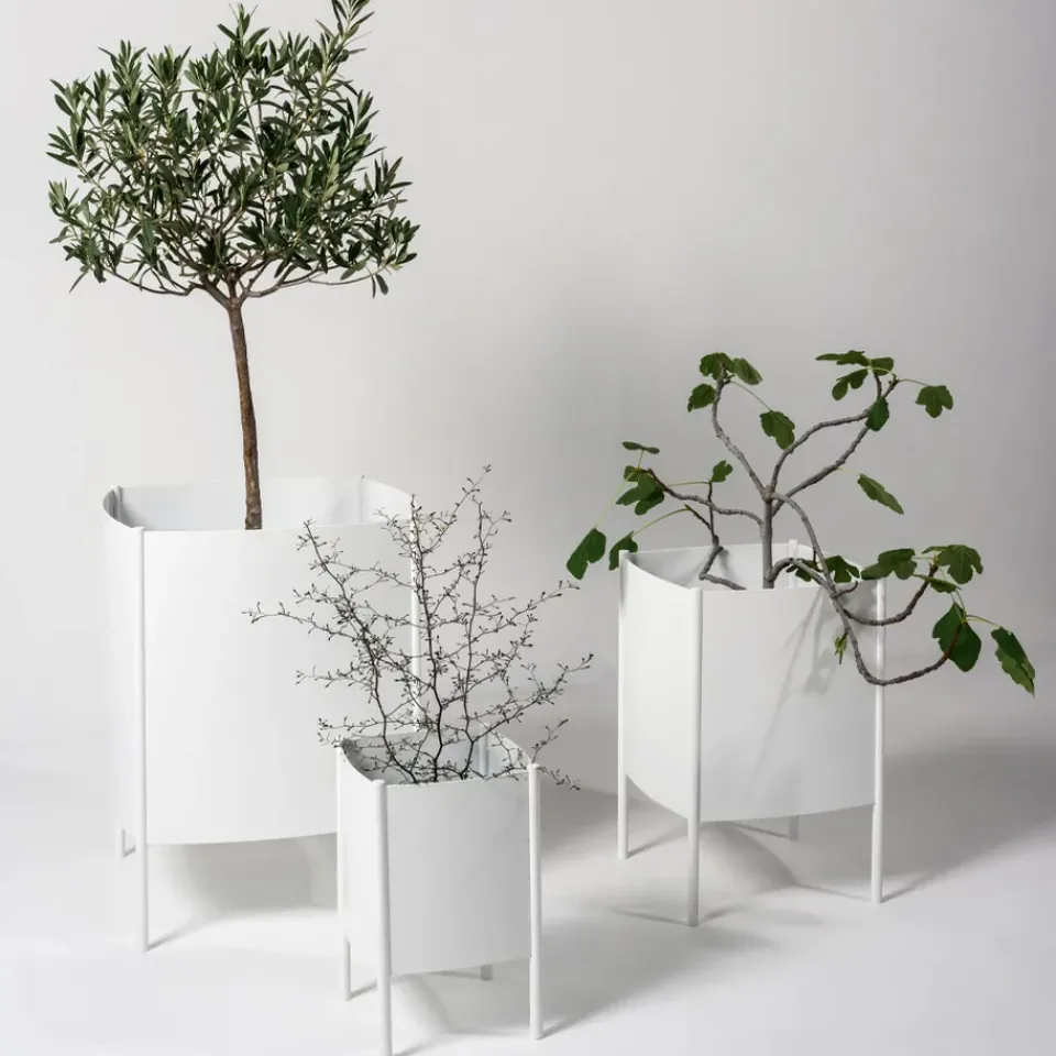 SMD Design Maceta Konvex Pot, , pequeña Ø23 cm Negro Sale