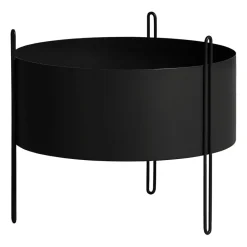 Woud Detalles De Jardín Y Accesorios De Exterior<Maceta Pidestall mediana Ø40 cm, Negro