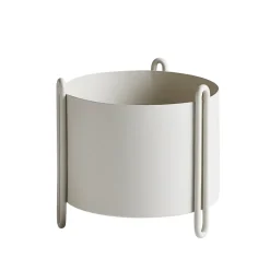 Woud Macetas De Exterior|Detalles De Jardín Y Accesorios De Exterior<Maceta Pidestall S Ø15 cm, Gris