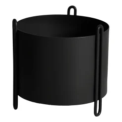 Woud Maceta Pidestall S Ø15 cm, Negro Sale