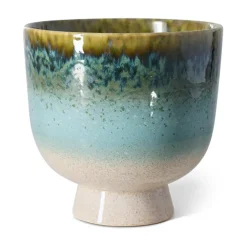 HKliving Maceta Retro Ø20,5 cm, Lagoon Multi Best