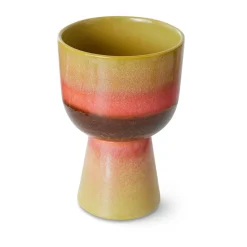 HKliving Maceta retro Ø16,5 cm, Lime green Multi