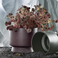 Rosendahl Macetas De Exterior|Detalles De Jardín Y Accesorios De Exterior<Maceta Ro Ø19 cm, Bordeaux Rojo