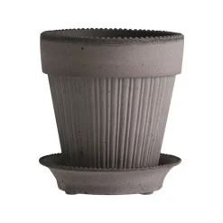Bergs Potter Maceta Simona Ø18 cm, Gris Online