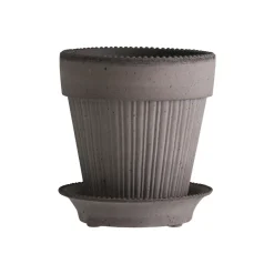 Bergs Potter Maceta Simona Ø12 cm, Gris Hot