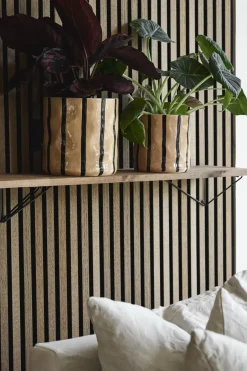 Scandi Living Macetas<Maceta Thrive Ø16 cm, Beige-negro BeigeNegro