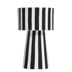 OYOY Macetas<Maceta Toppu Ø15 cm, negro-blanco NegroBlanco