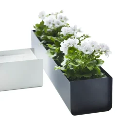 SMD Design Macetero de ventana Jorda, 60 cm Blanco Outlet