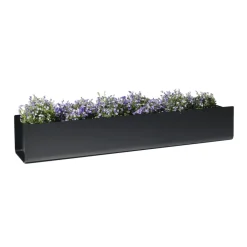 SMD Design Maceteros De Terraza|Muebles De Terraza<Macetero de ventana Jorda, 100 cm Negro
